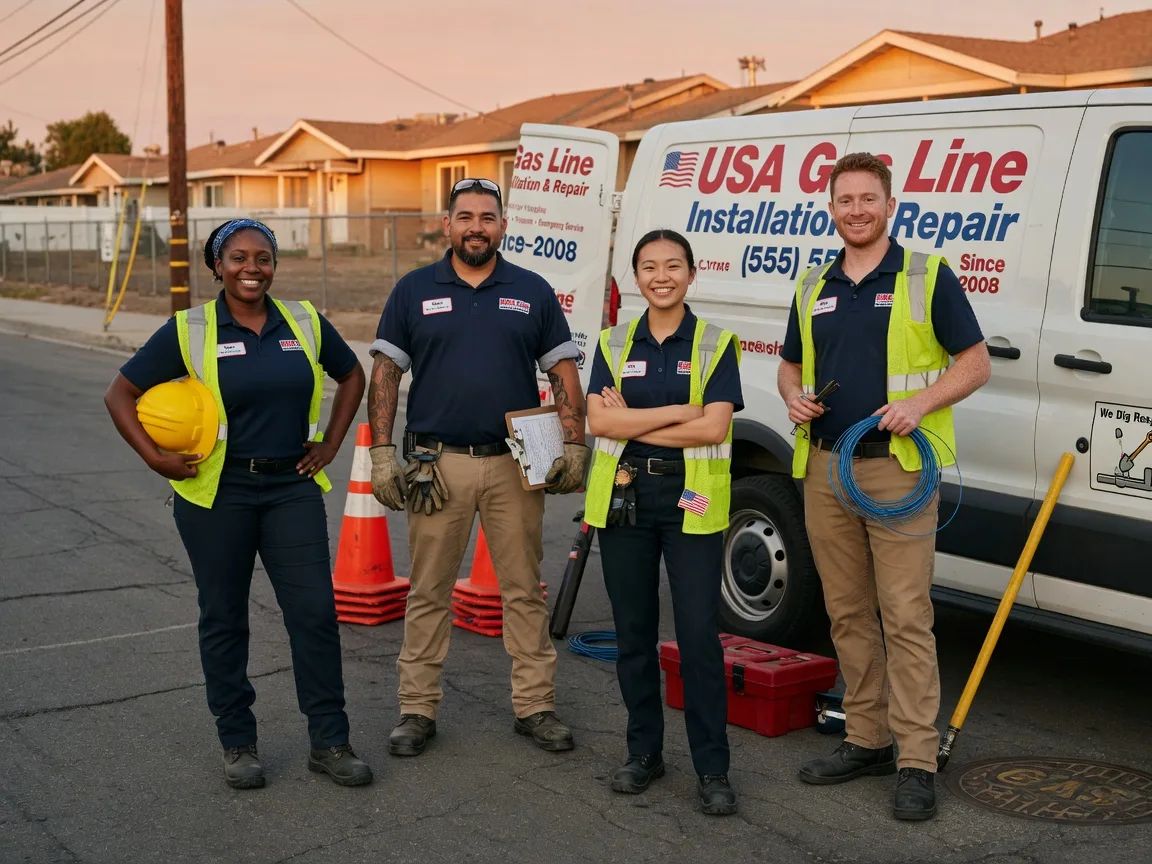 Gas Line Installation company in Bunker Hill, KS